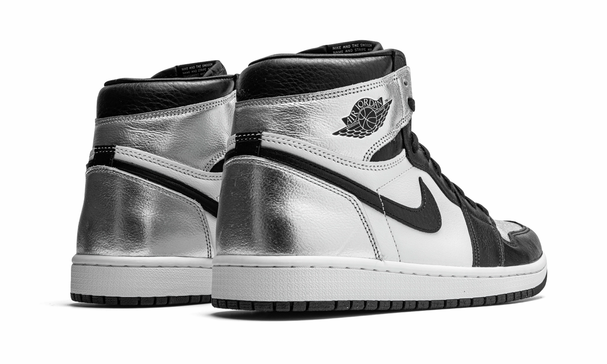 AIR JORDAN 1 RETRO HIGH OG WMNS "Silver Toe" Sophisticated traction