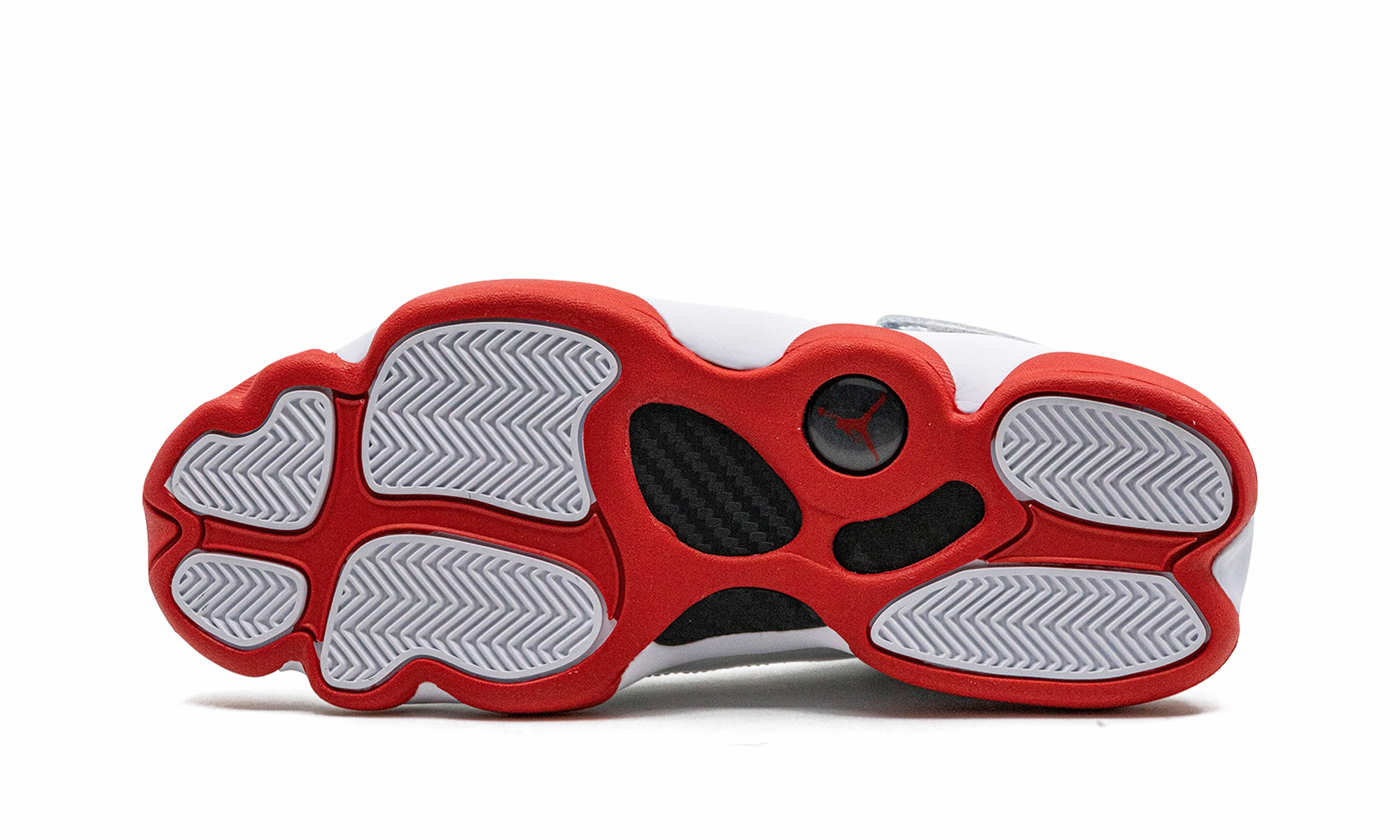 Jordan 6 Rings "White / University Red" grip - enhancement - technology shoes