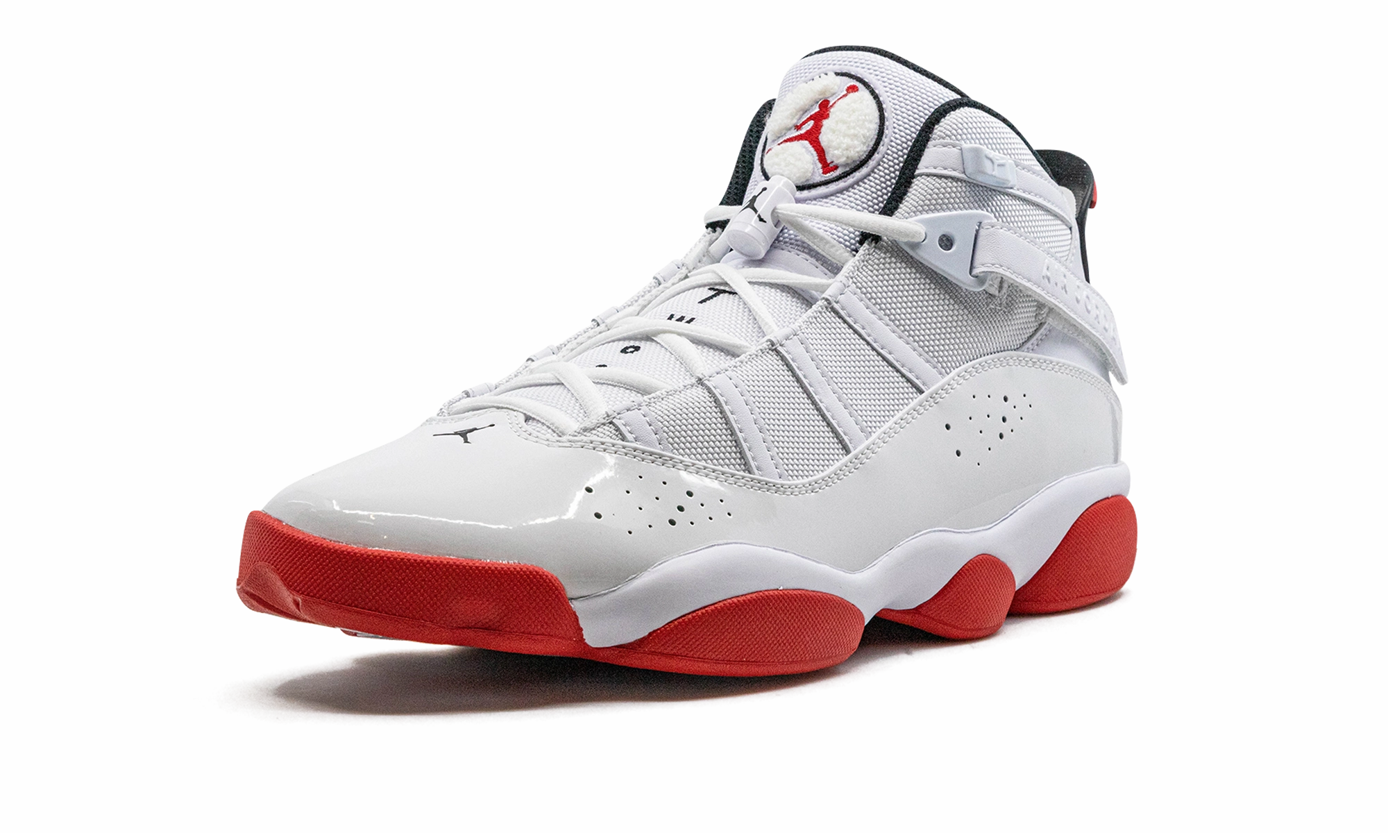 Jordan 6 Rings "White / University Red" padded insole