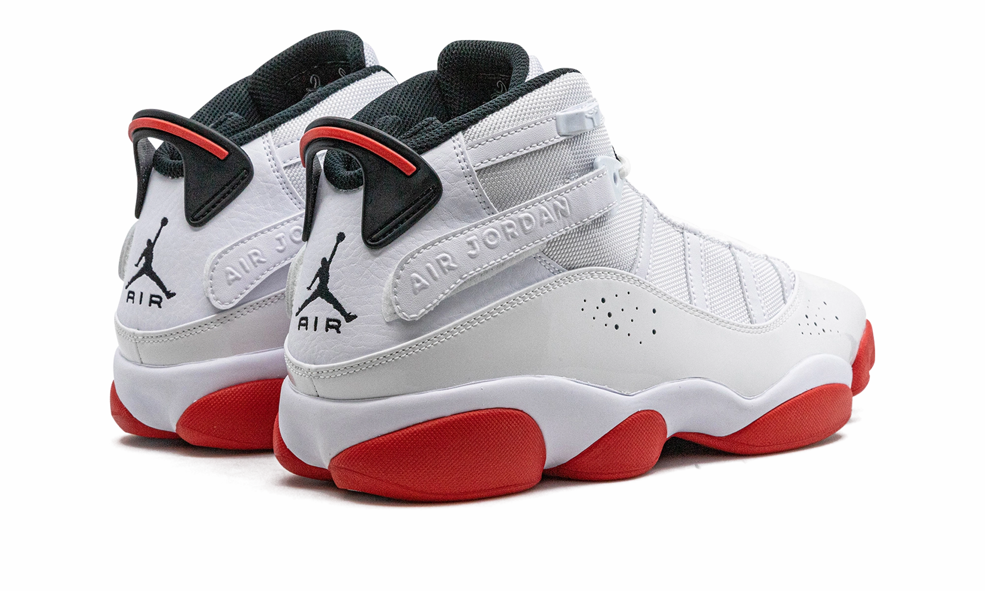 Jordan 6 Rings "White / University Red" Track Recovery Fit