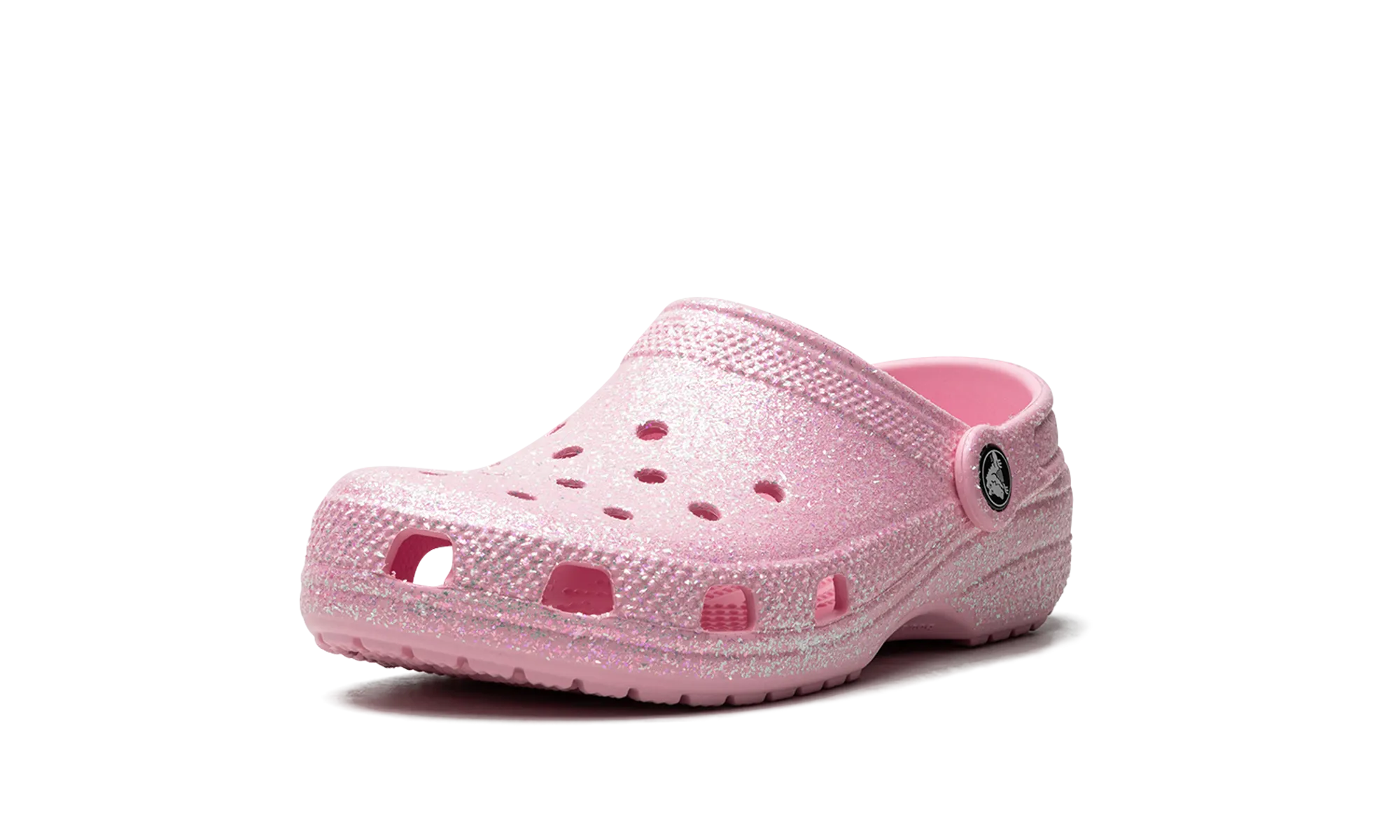 Classic Glitter Clog Big Kids "Pink" Reliable Design Stretch Mesh