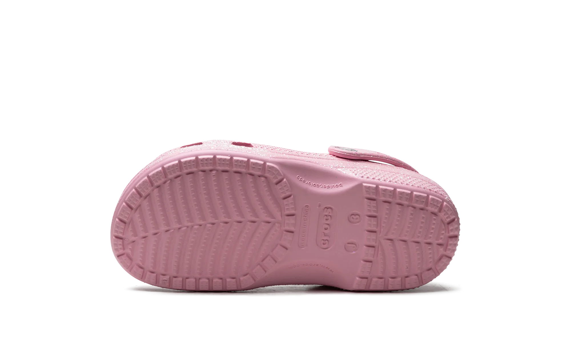 Classic Glitter Clog Big Kids "Pink" Durable Straps