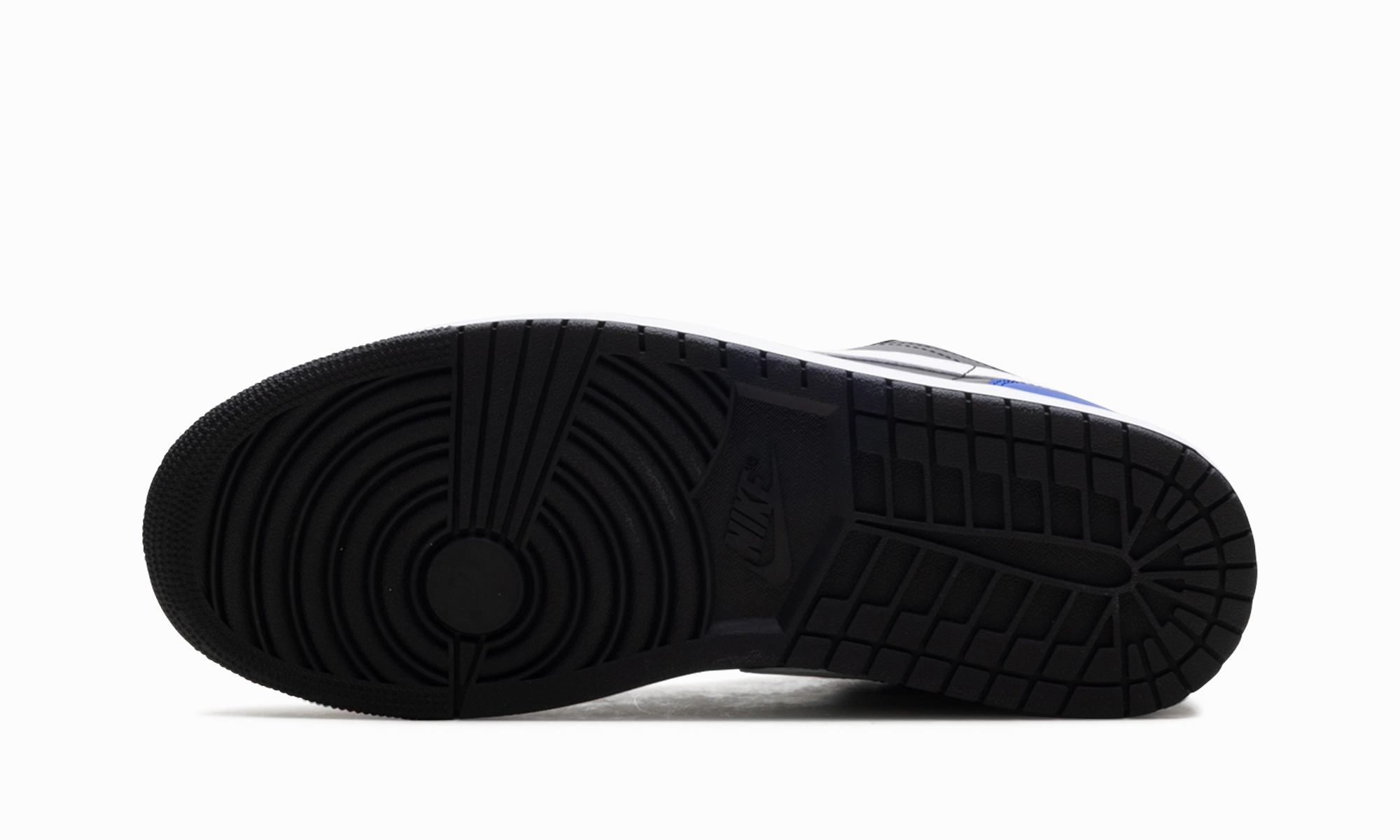 Jordan 1 Low "Black Royal Toe" Quick Movement Ultimate materials