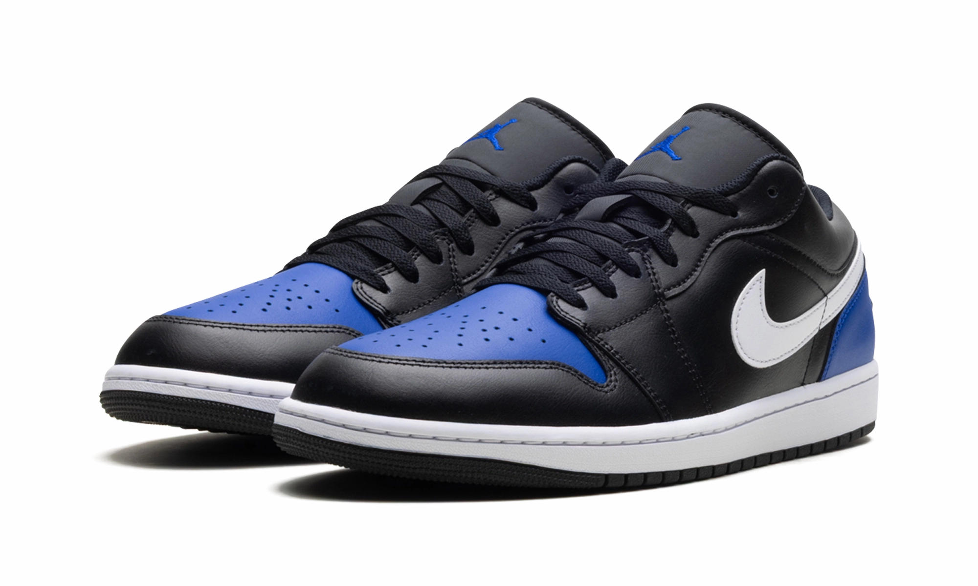 Dynamic Style Jordan 1 Low "Black Royal Toe"