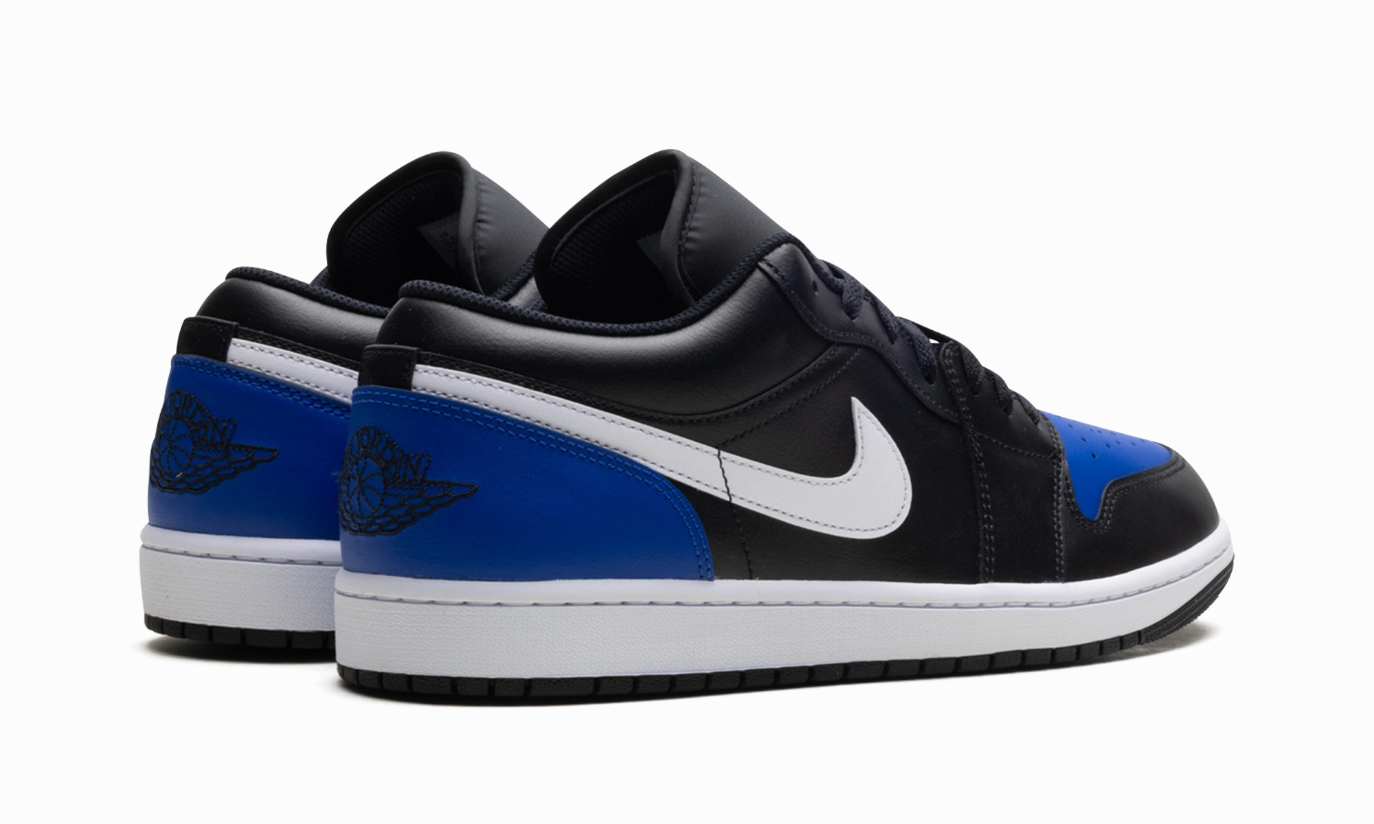 Smart Choice Balance Tech Jordan 1 Low "Black Royal Toe"