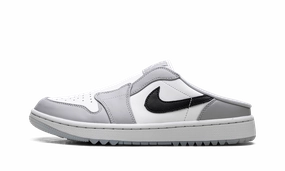 Air Jordan 1 Low Golf Mule "Wolf Grey" Sophisticated Comfort