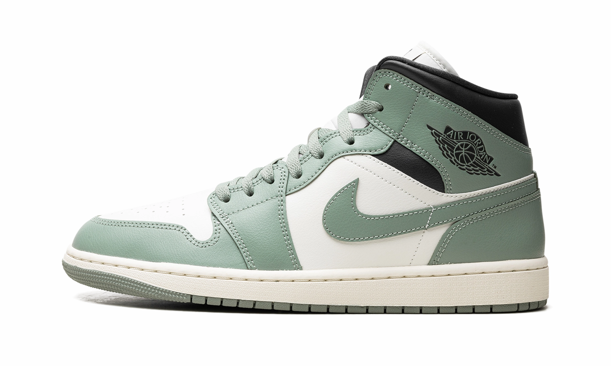 AIR JORDAN 1 MID WMNS "JADE SMOKE" Adaptive piece Ultra Responsive