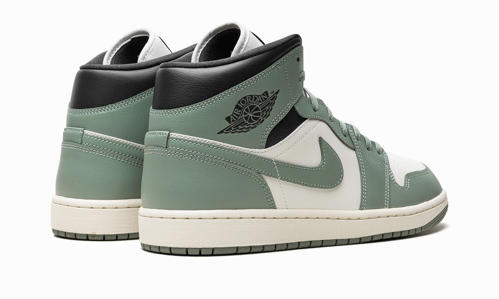 AIR JORDAN 1 MID WMNS "JADE SMOKE" Trail Walk