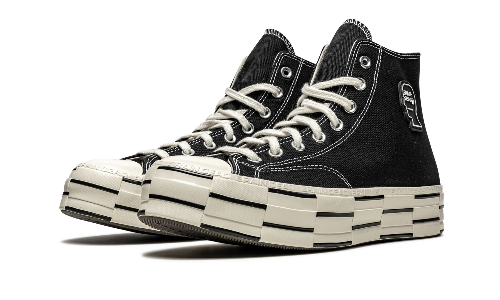 Chuck 70 HI "Brain Dead - Black" lake walk Wide Step
