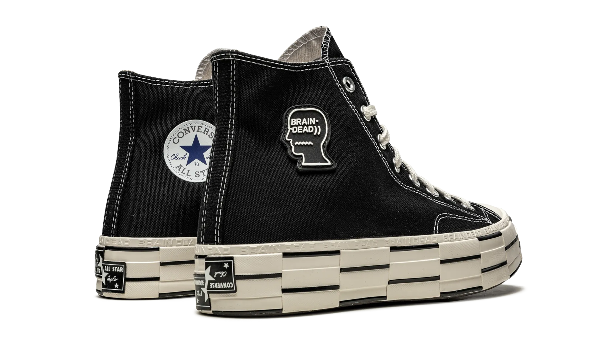 Chuck 70 HI "Brain Dead - Black" Glow Hike