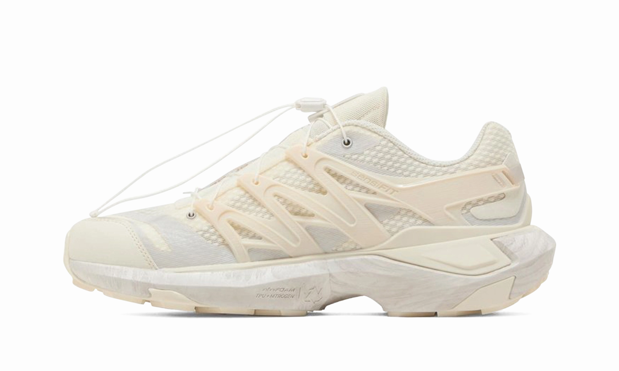 flat insole shoes XT PU.RE Advanced "Vanilla Ice Glacier Grey"