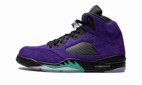 Air Jordan 5 Retro "Alternate Grape" thin insole shoes Pilates enthusiasts' shoes