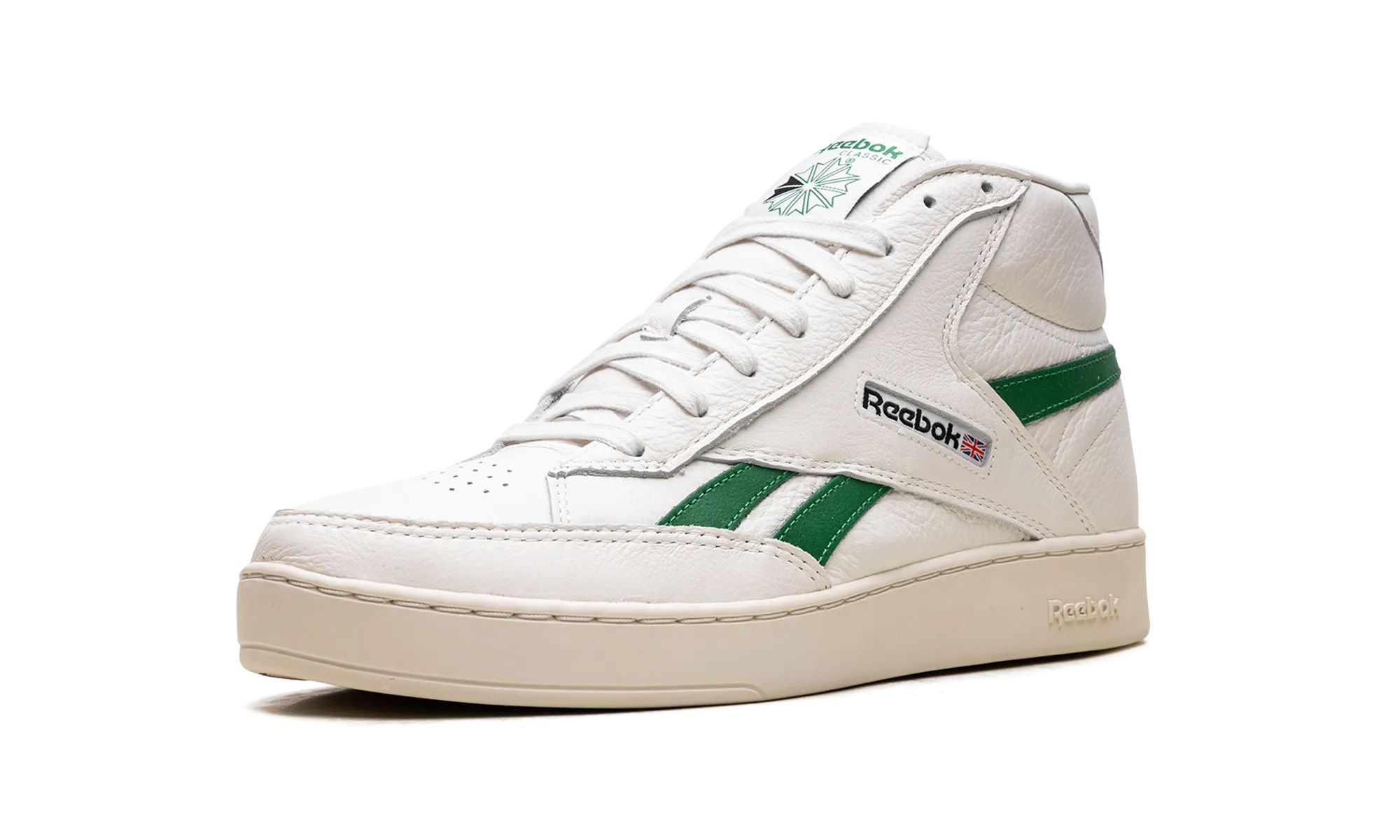 Club C Form Hi "Chalk Alabaster Glen Green" ventilated shoes