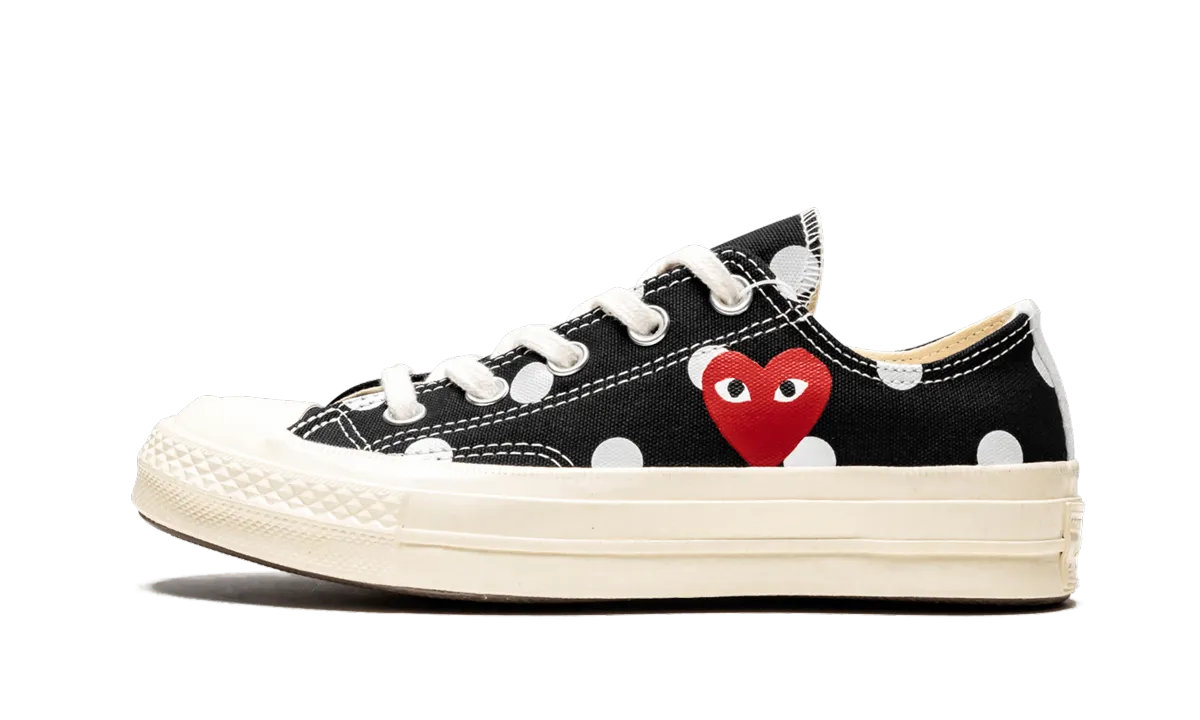 Chuck 70 Ox "Comme Des Garons PLAY / Polka Dot" Fitness Ready