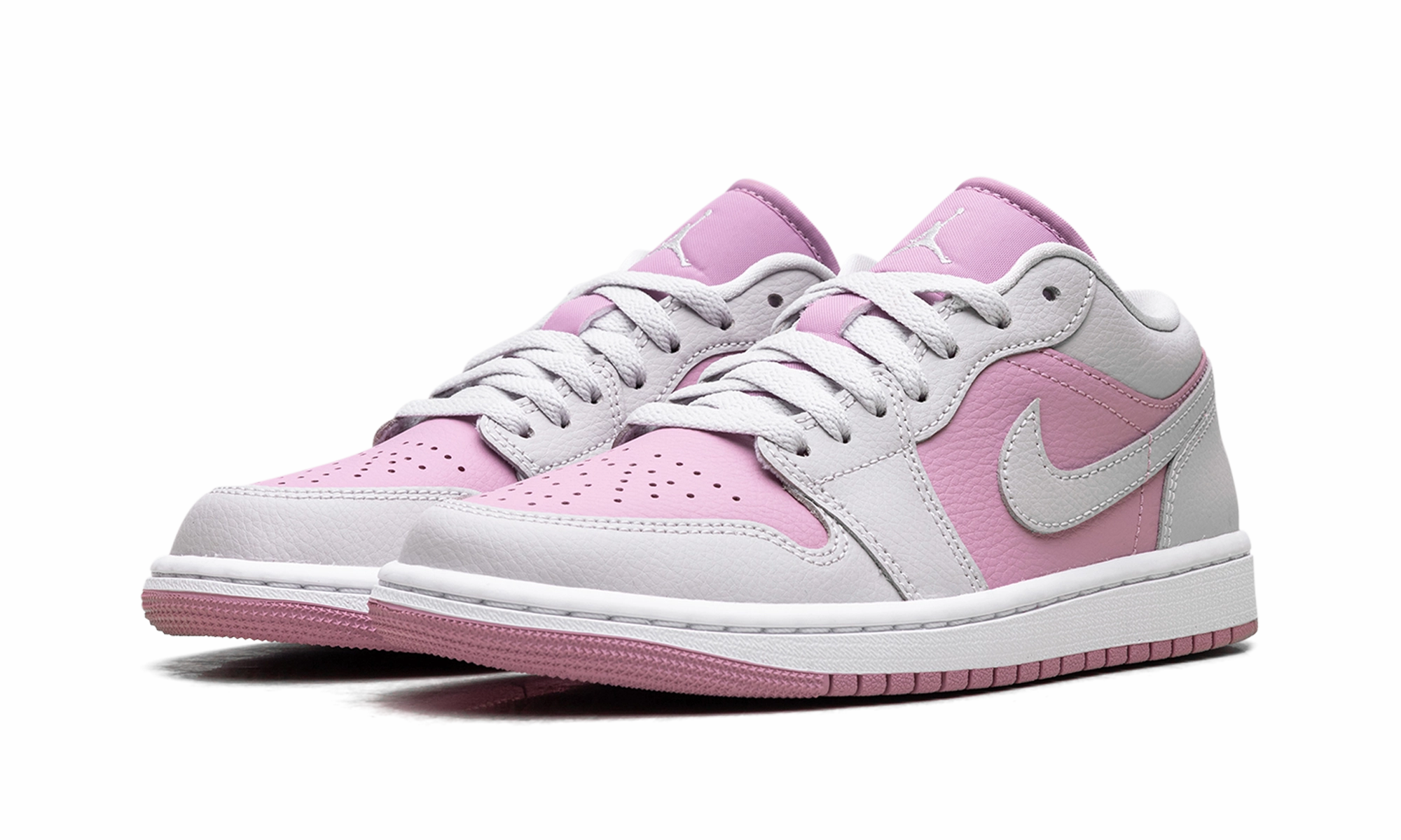 Jordan 1 Low WMNS "Orchid Neutral Grey" Optimal lining Enhanced grip