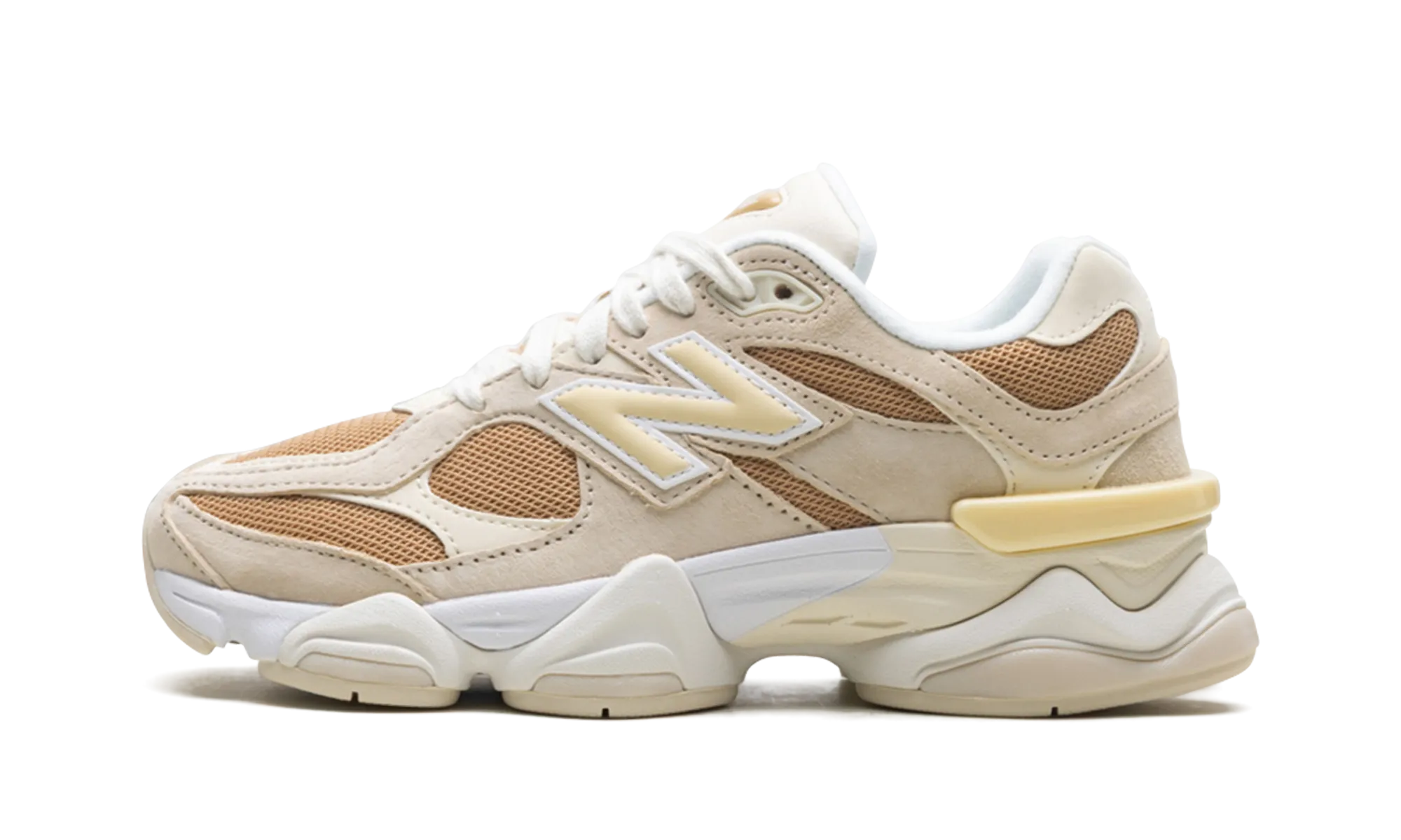 Performance-driven 9060 "Brown Ivory White"