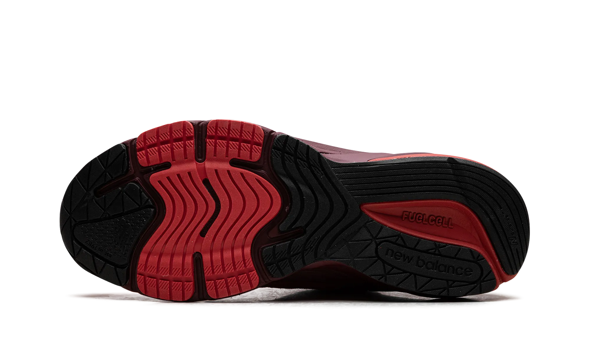 weight - loss running shoe intention 990v6 "Made in USA - Molten Lava"