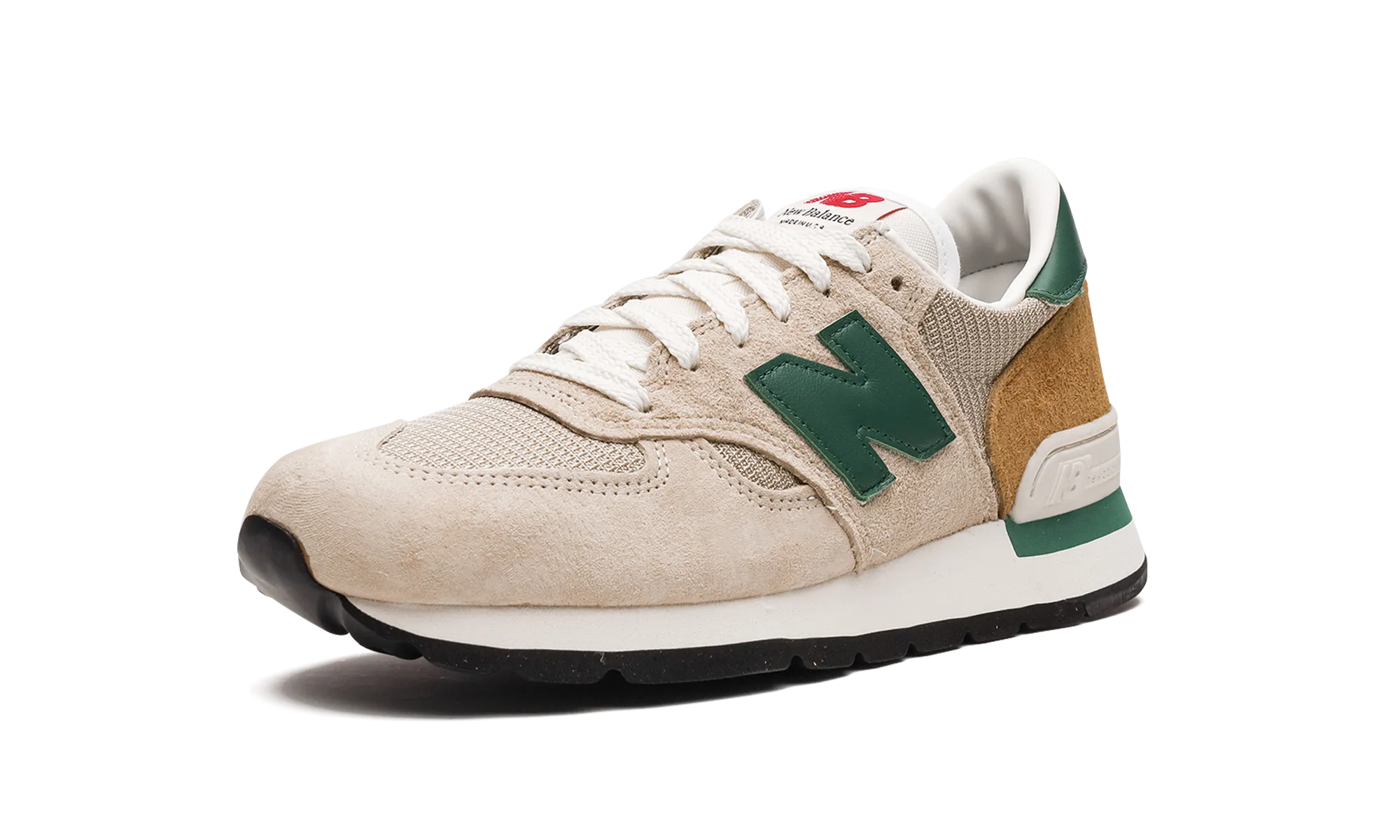 tie - dye running shoes Versatile Performance. 990 "Teddy Santis - Tan Green"