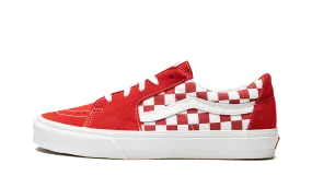 Coastal Style Weekend Ready Sk8-Low "Red Checkerboard"