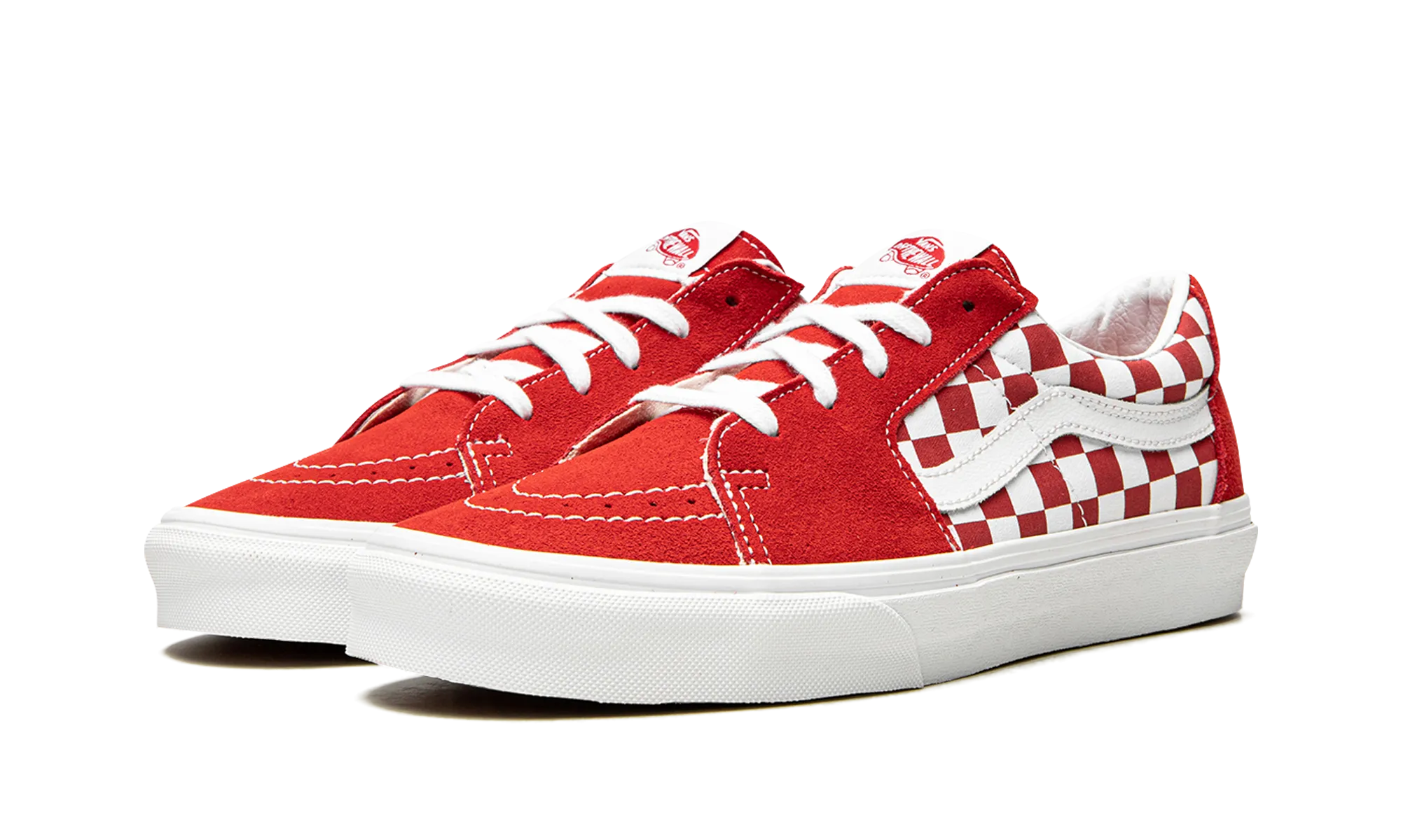 Trail Hike Petal Jog Sk8-Low "Red Checkerboard"
