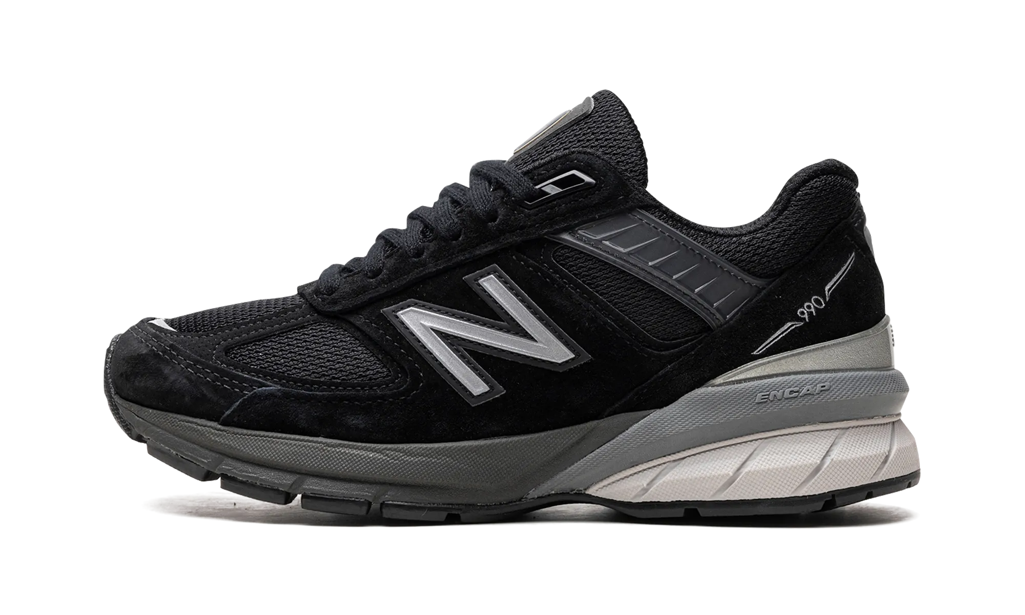 990v5 WMNS "Black / Silver" multi - density sole shoes fair - themed running shoes