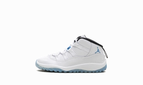 Air Jordan 11 "Legend Blue" stress relief running in a roundabout area shoes