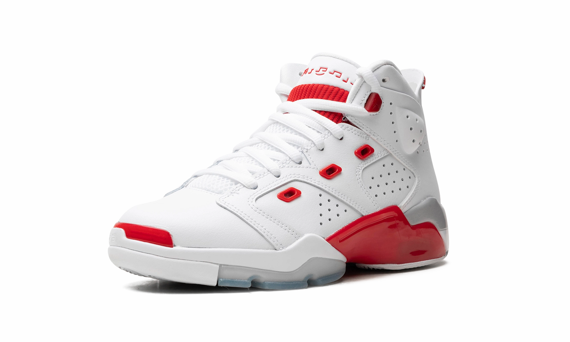 Air Jordan 6-17-23 GS "Fire Red" zero - drop - feature shoes soccer - compatible shoes
