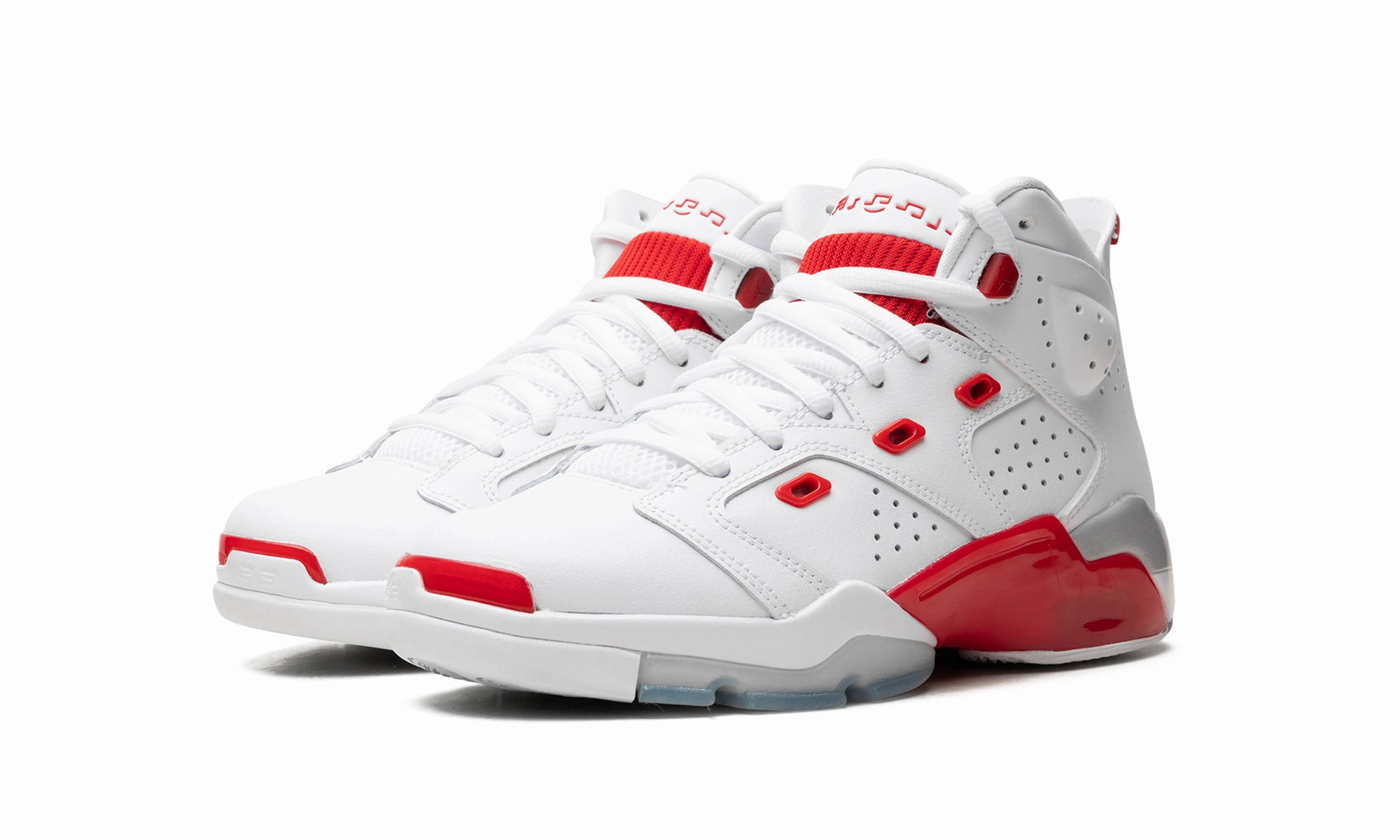 Air Jordan 6-17-23 GS "Fire Red" canoeing shoes effortless - running