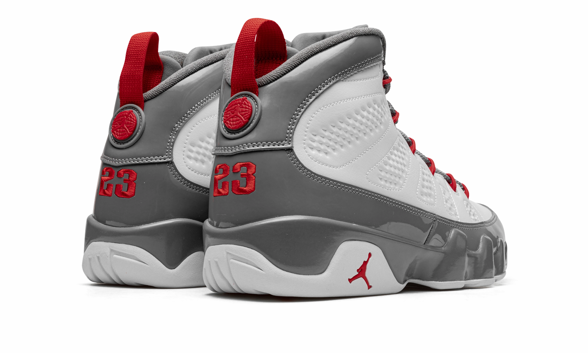 trail - hiking running shoes high - rebound shoes Air Jordan 9 "Fire Red"