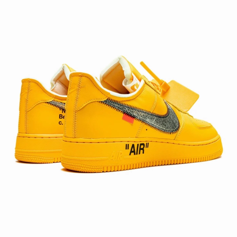 high - arch support Air Force 1 Low x Off-White Lemonade