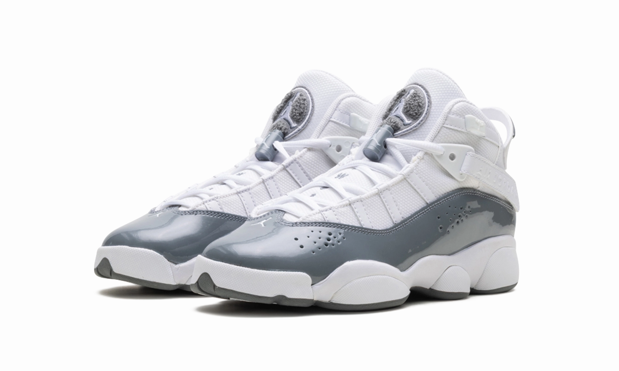 Air Jordan 6 RINGS GS "WHITE COOL GREY" Tread Stability
