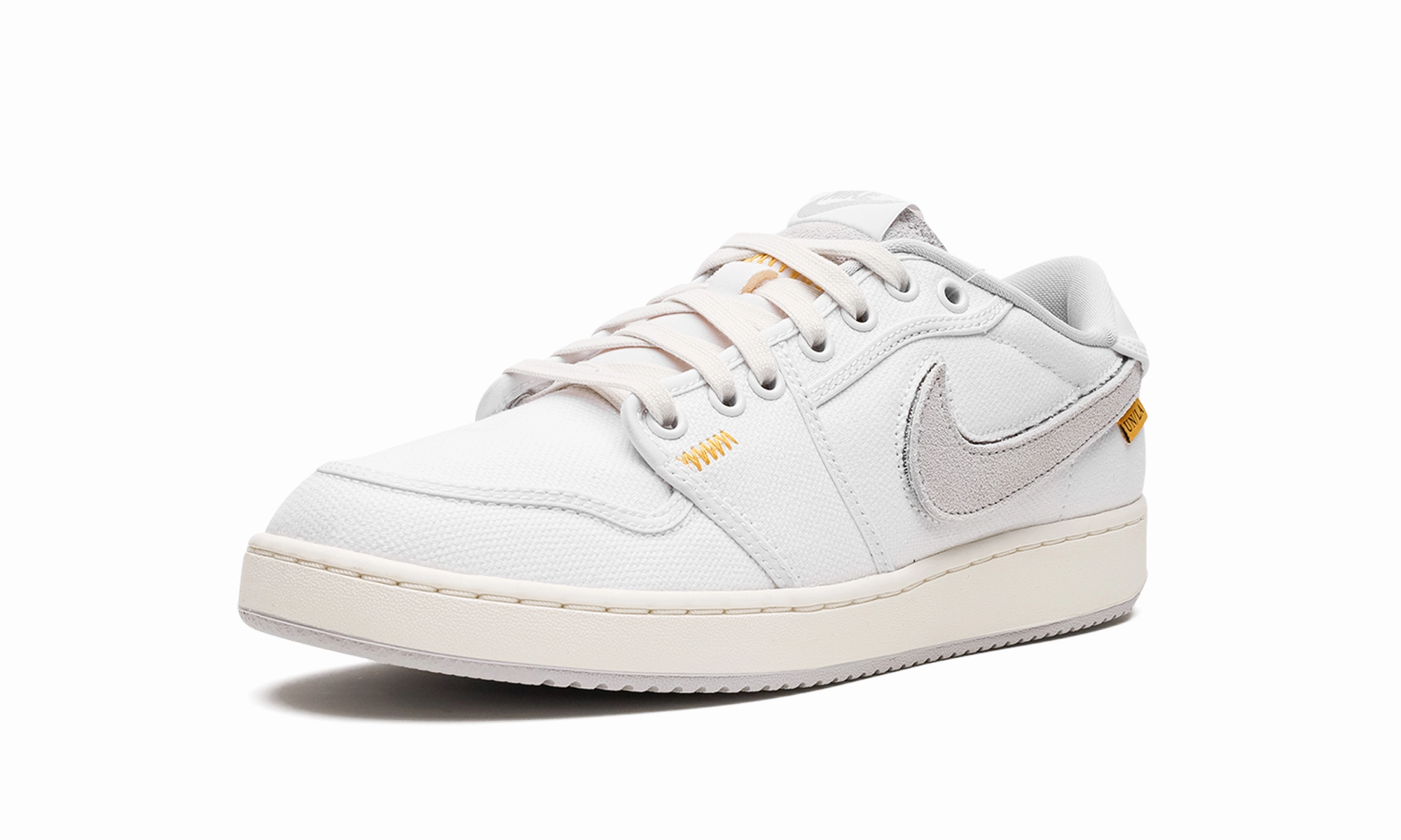 Air Jordan 1 KO Low "Union - White Canvas" Ultimate Ease Moisture wicking