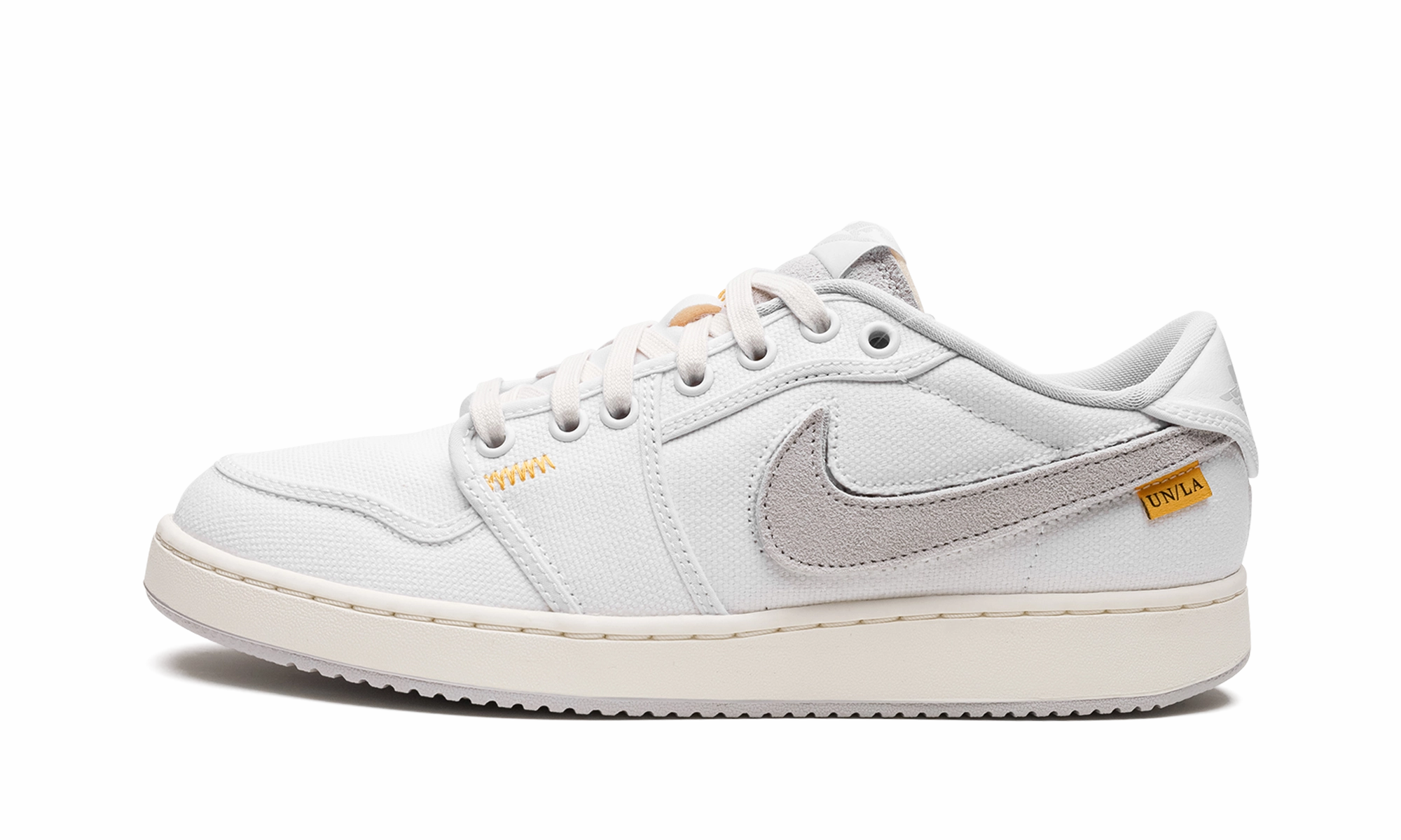 Timeless traction Urban Movement Air Jordan 1 KO Low "Union - White Canvas"
