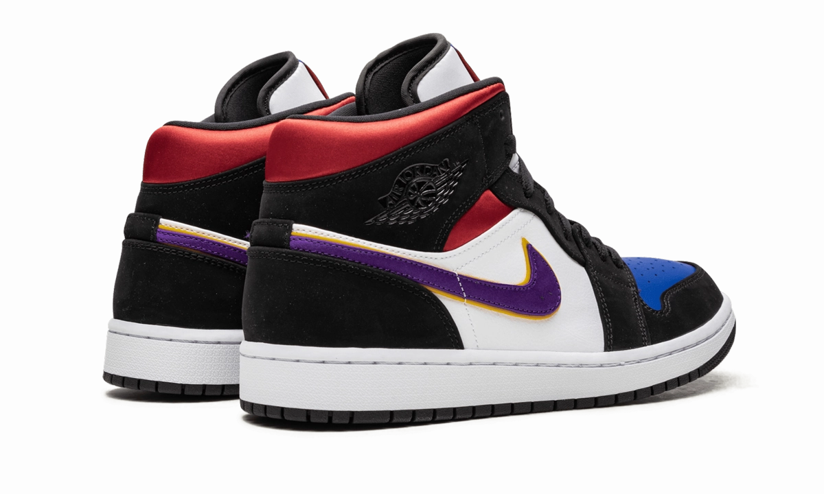 Subtle design Ultra-soft performance Air Jordan 1 Mid "Lakers Top 3"