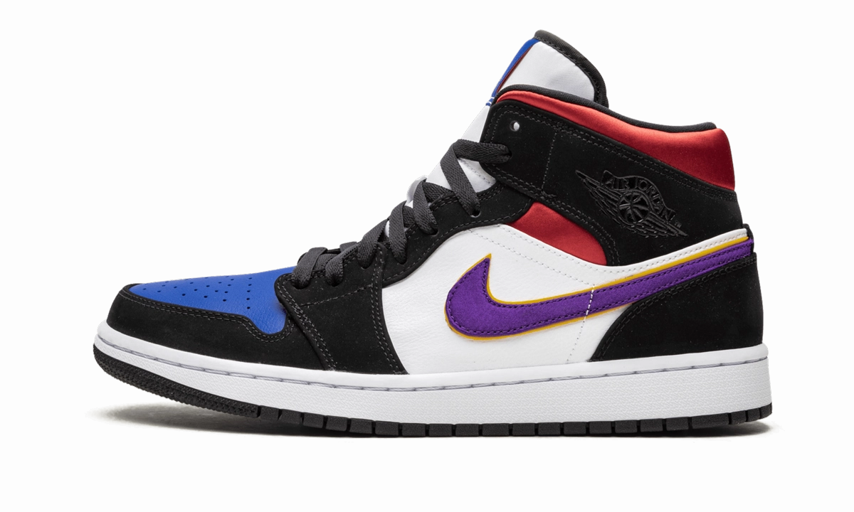 All-Purpose Use Sweat Control Air Jordan 1 Mid "Lakers Top 3"