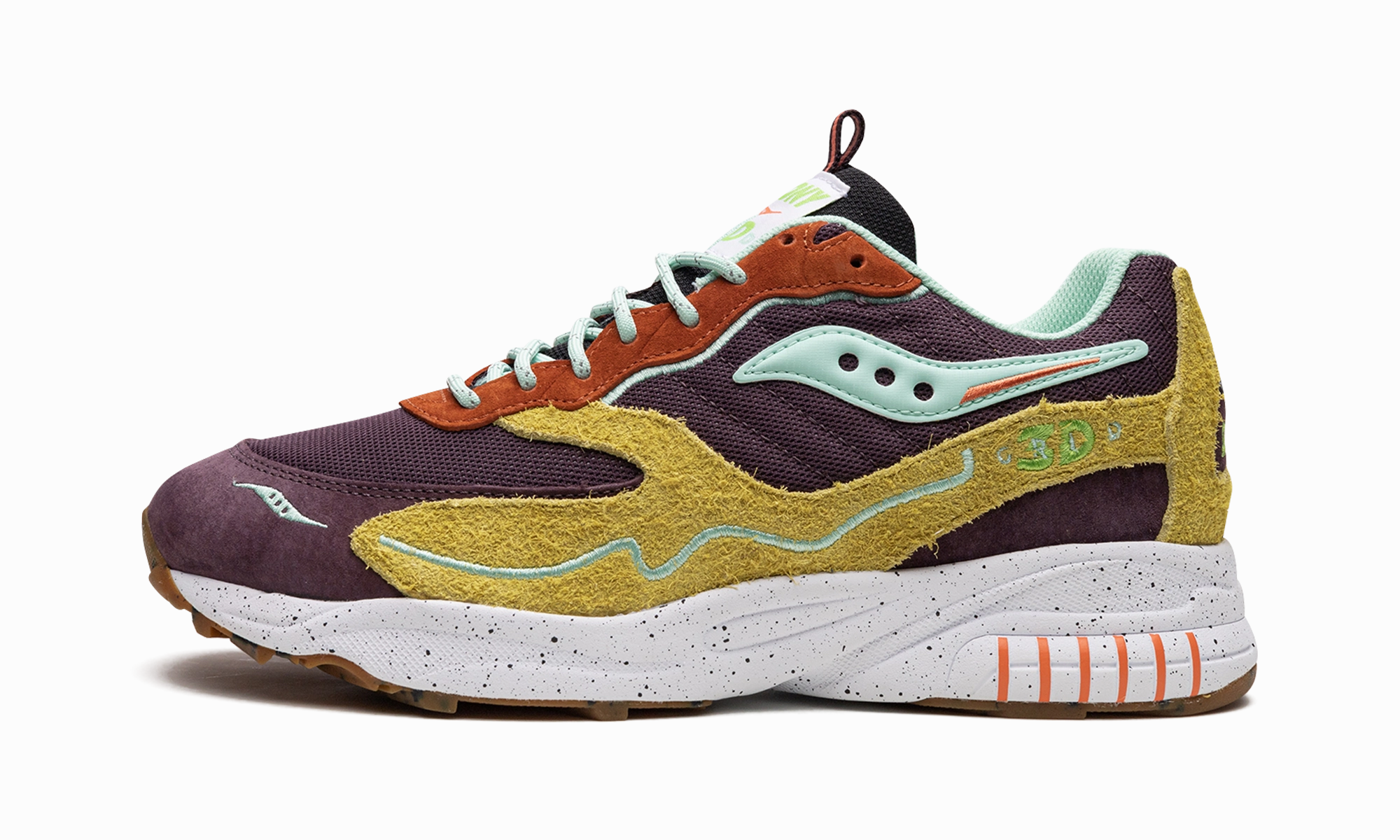 3D Grid Hurricane check - design shoes