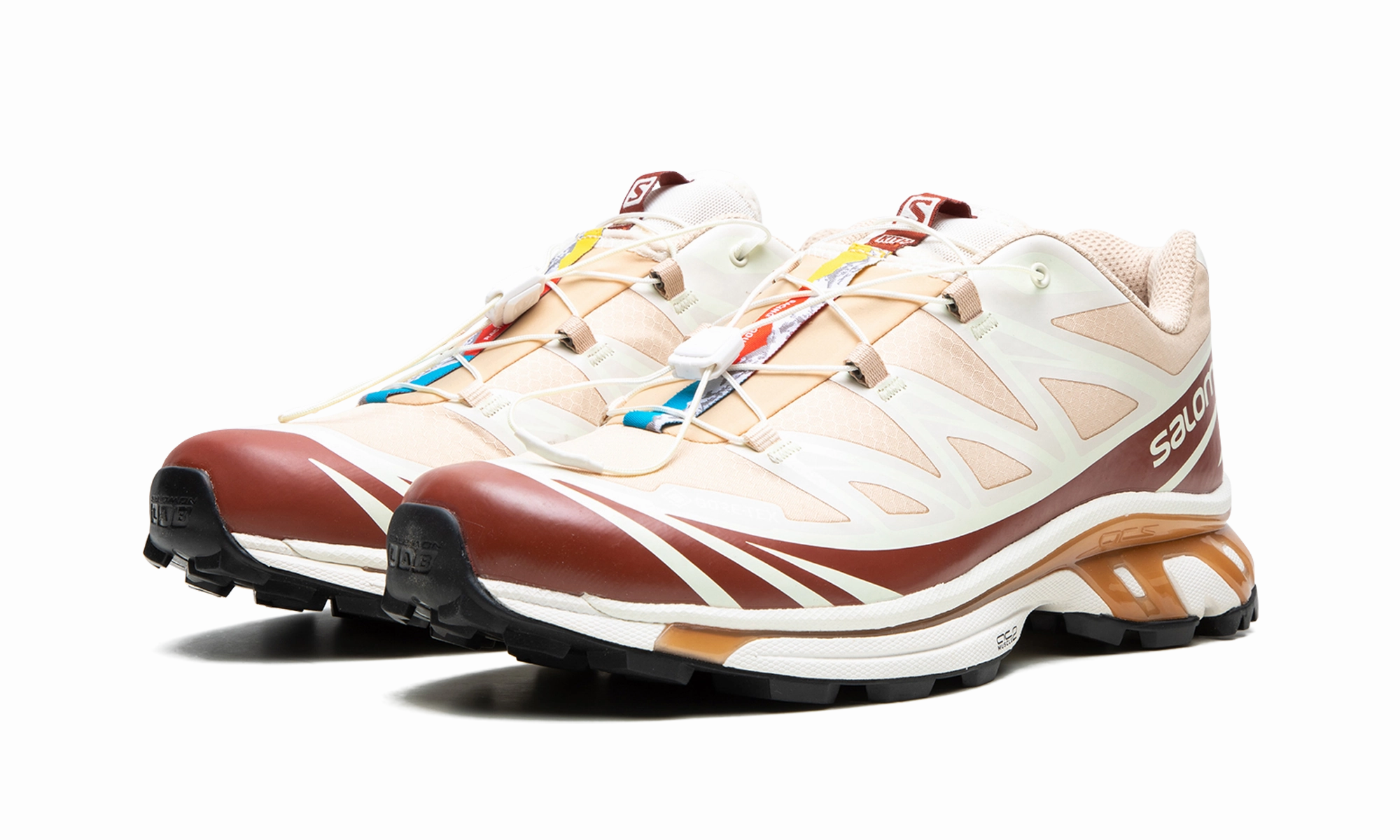 unmatched - running Salomon XT-6 GTX Kith "Hazelnut/Burnt Henna/Vanilla I"