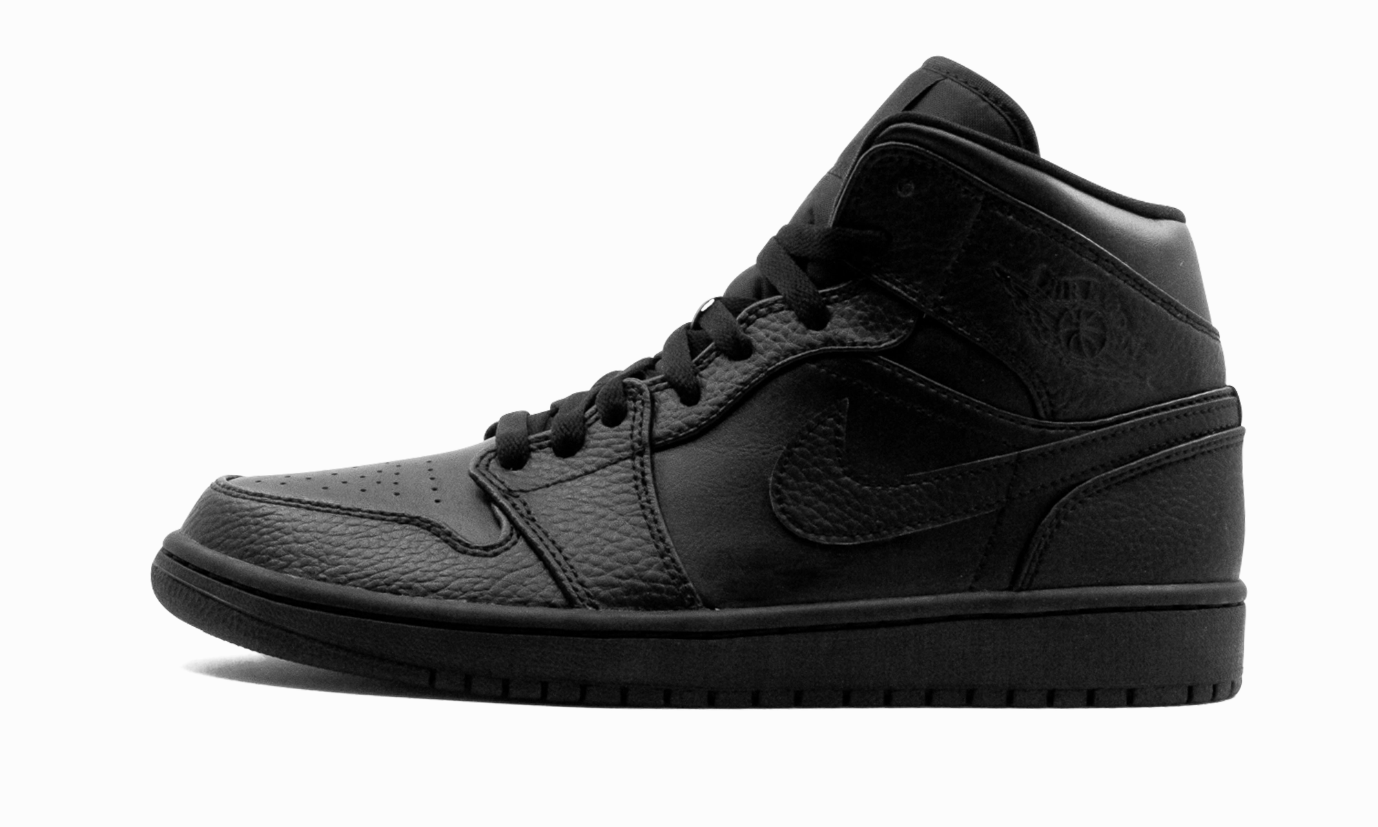 Timeless Chic Energy Flow Air Jordan 1 Mid "Triple Black"