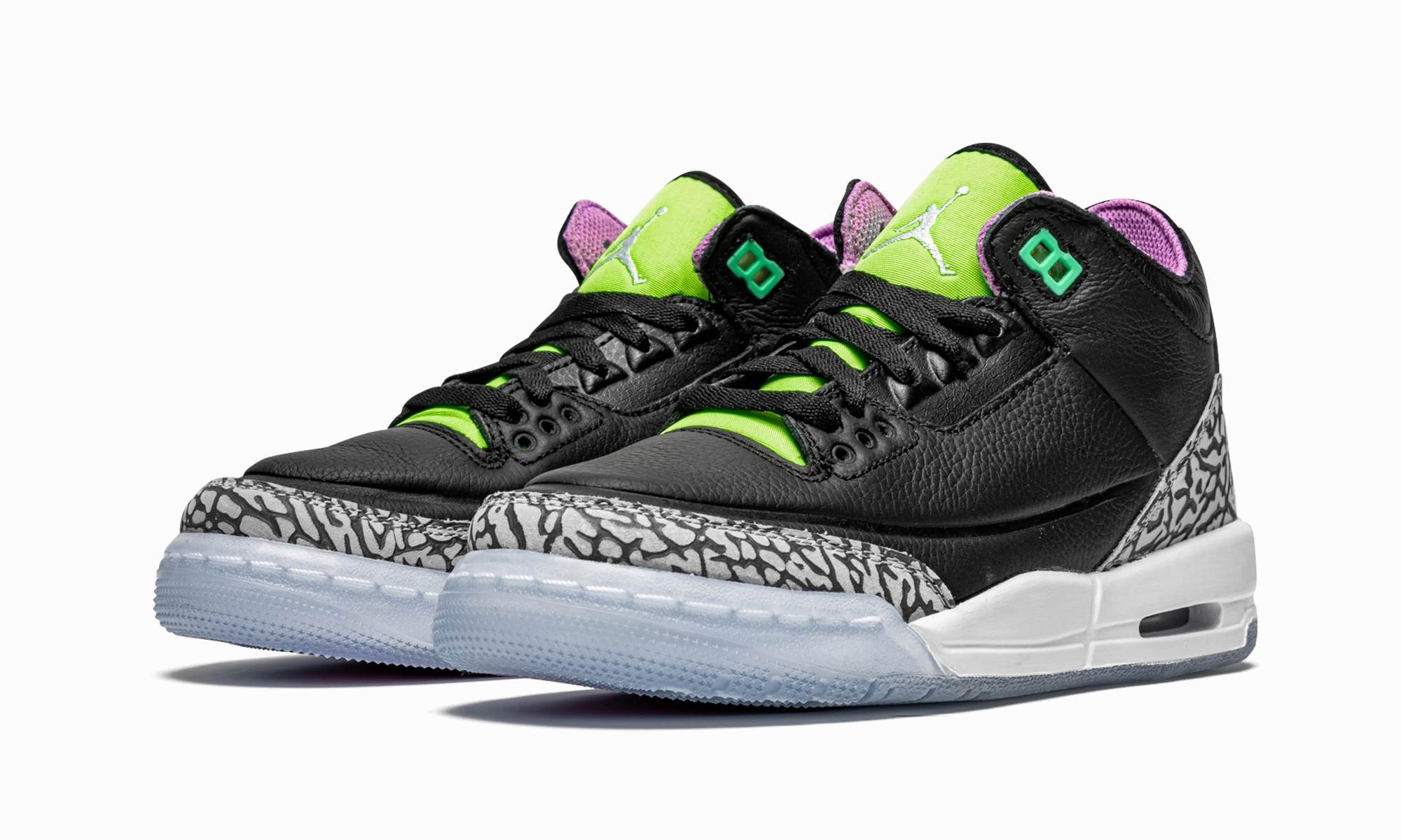 Daily Steps Sophisticated Comfort Jordan 3 Retro GS "Electric Green"