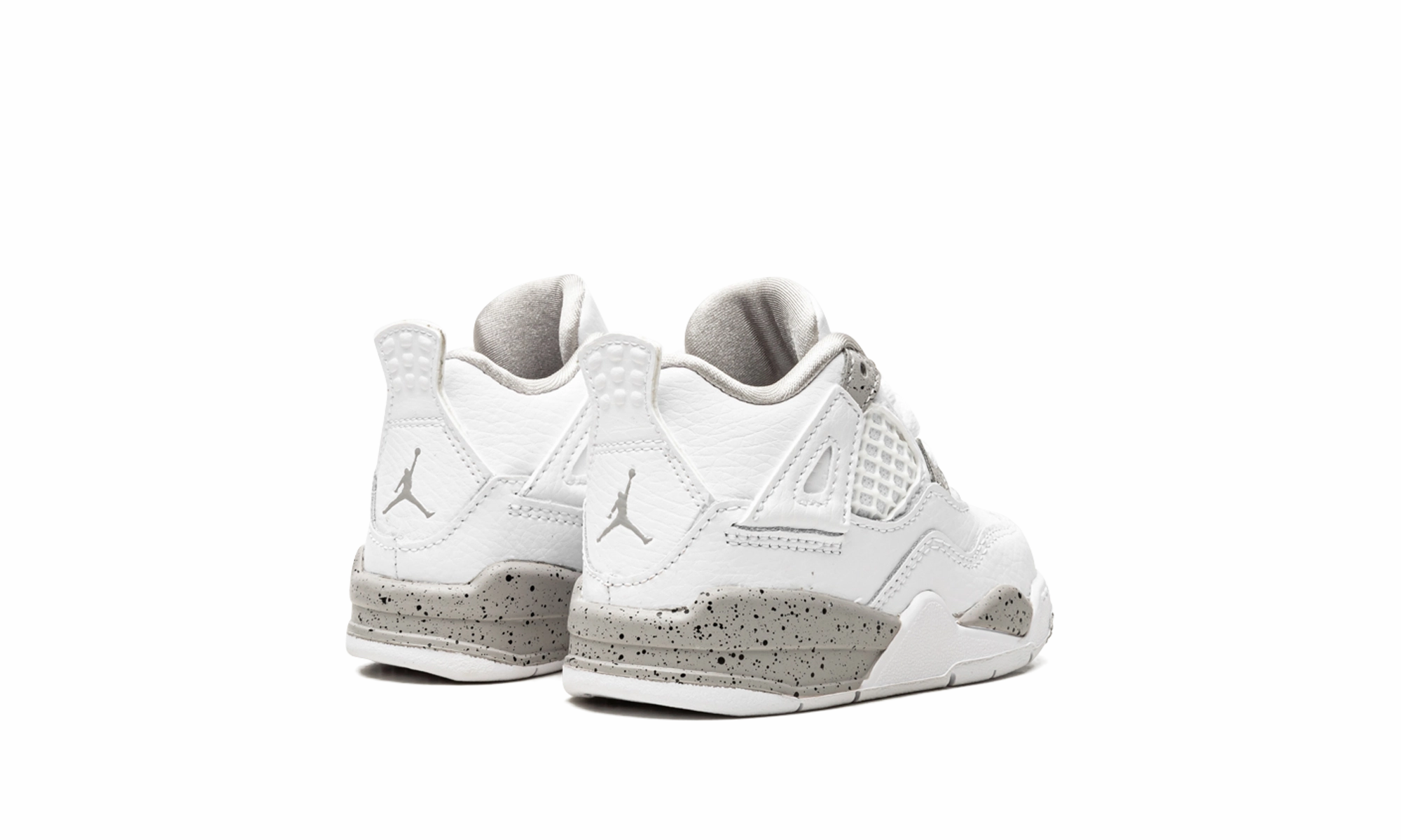 Air Jordan 4 Retro TD "White Oreo" Lifestyle Wear All-day Traction