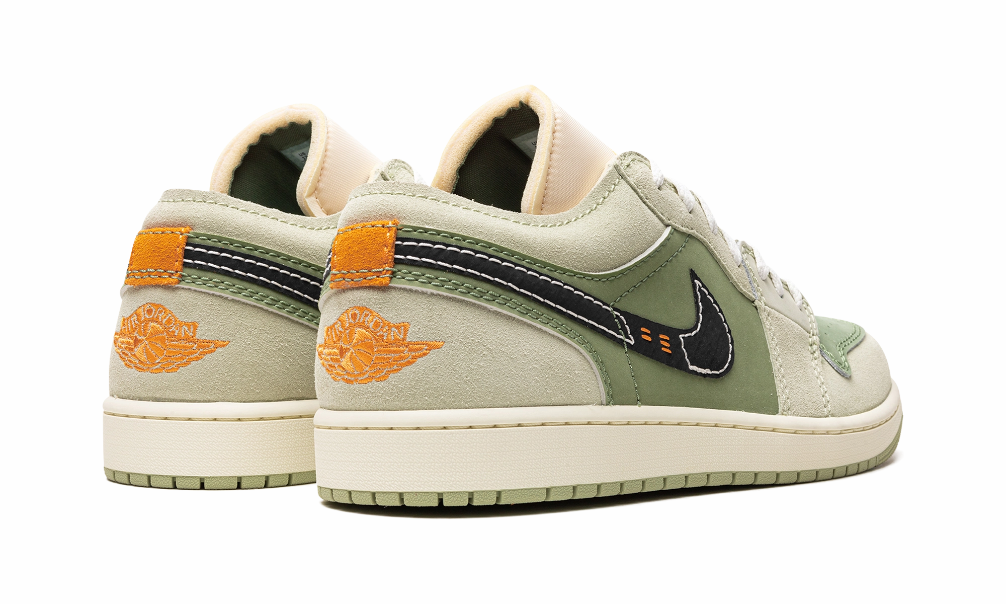 Lightweight Feel Flex Walk Air Jordan 1 Low SE Craft "SKY J LIGHT OLIVE"