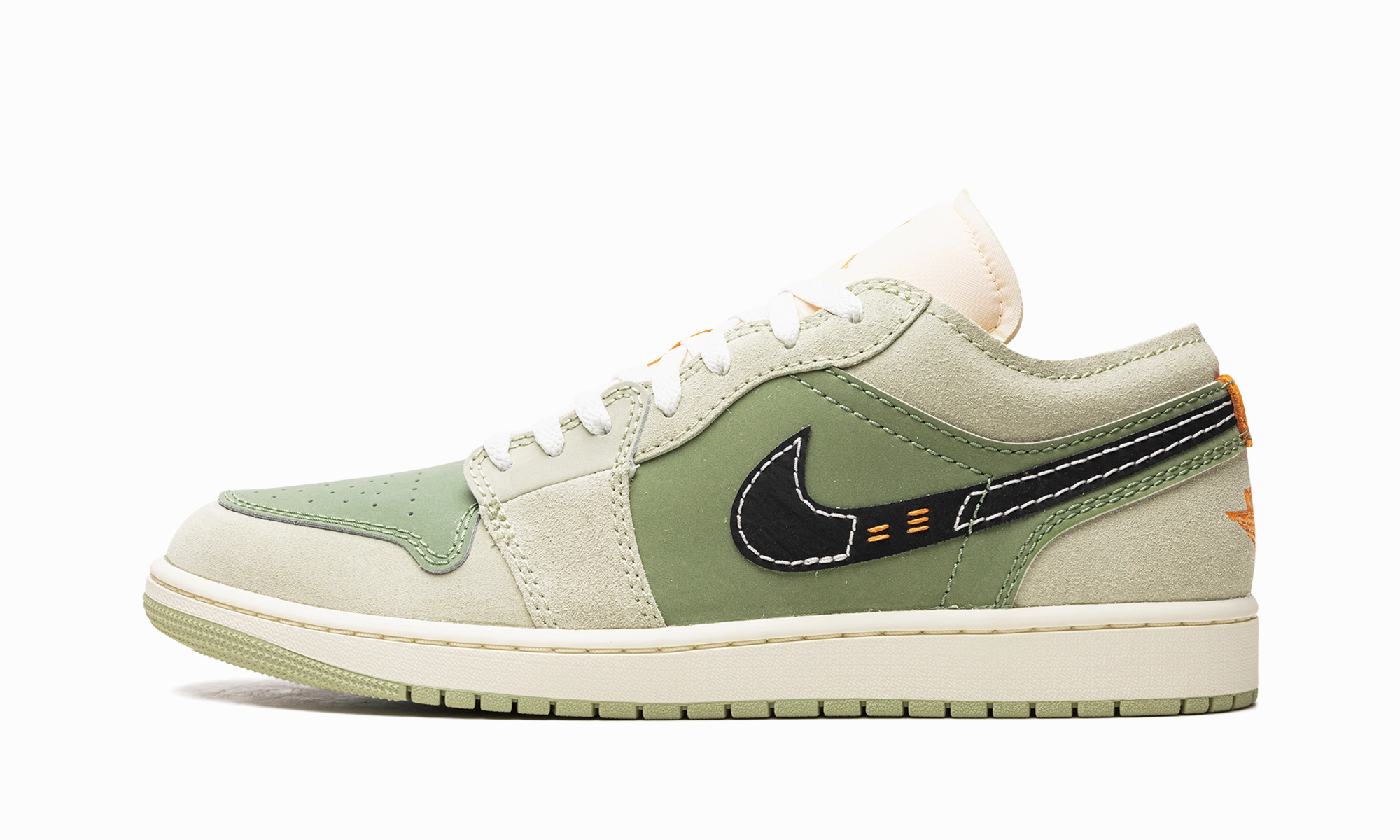 Air Jordan 1 Low SE Craft "SKY J LIGHT OLIVE" All Fit Stretch Step