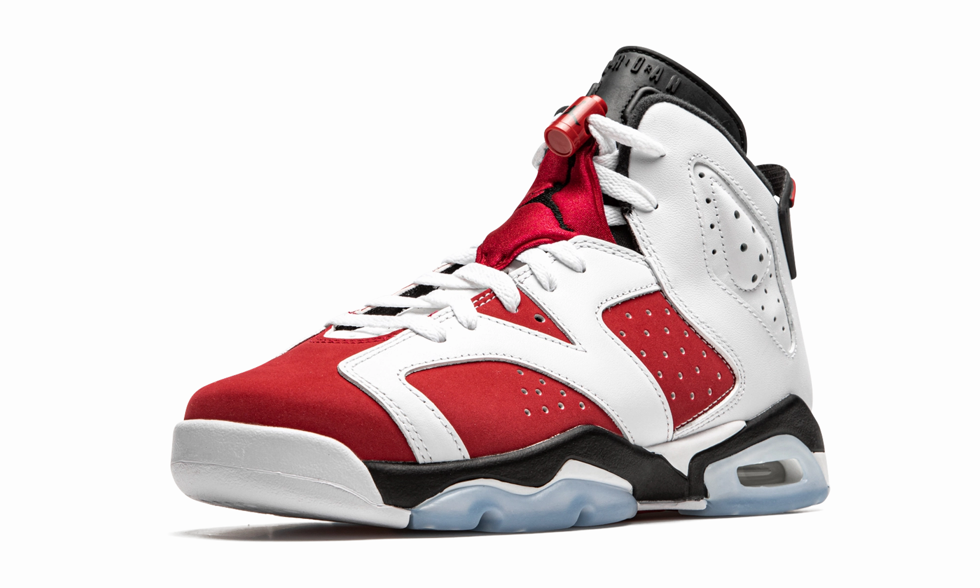 Padded interior running shoes for sports enthusiasts Air Jordan 6 Retro GS "Carmine"