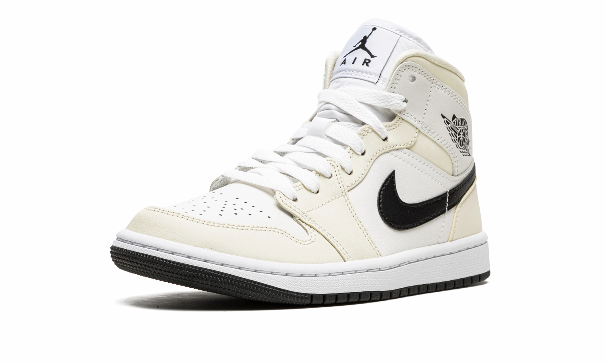 AIR JORDAN 1 MID WMNS "Coconut Milk" Street Drive Easy Fit