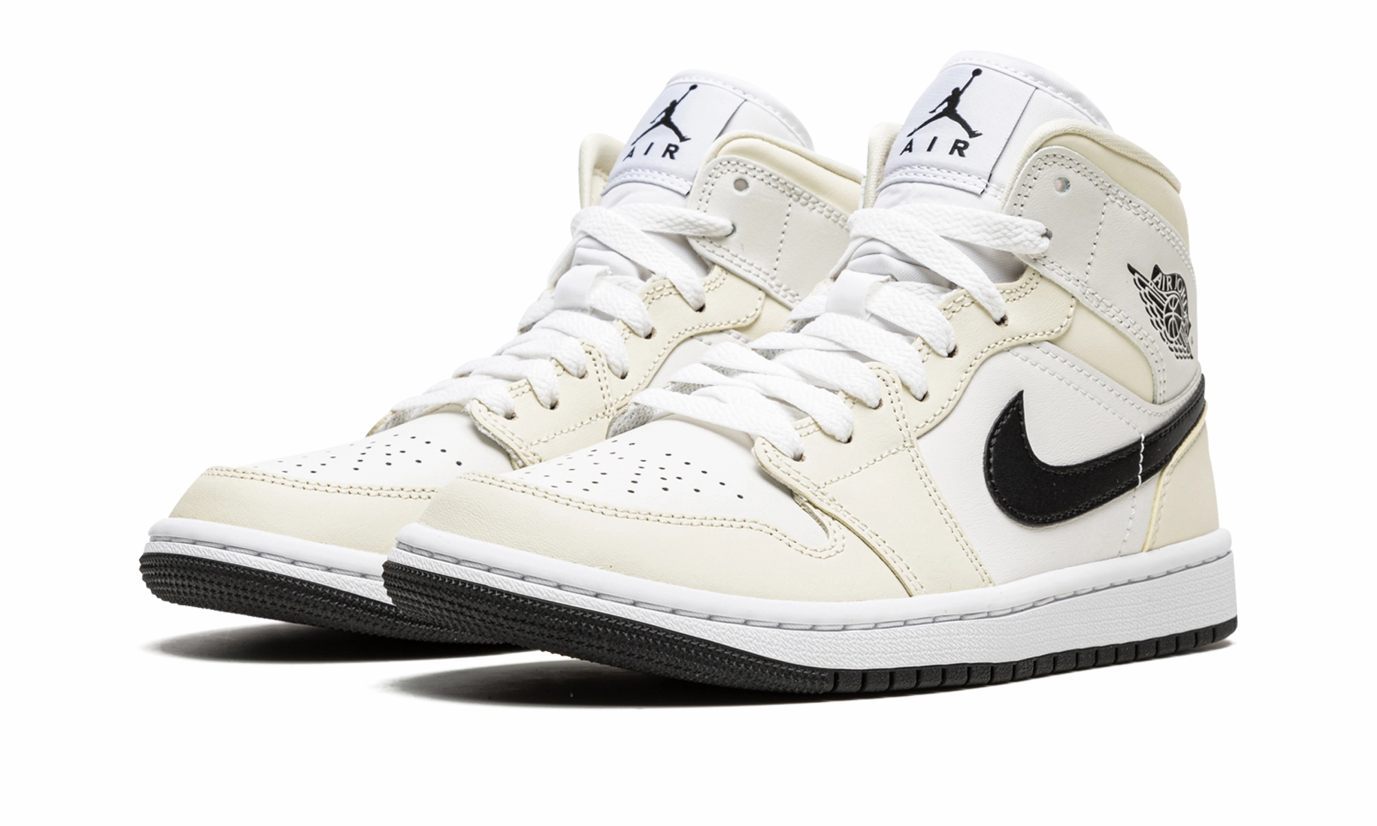 Adjustable Laces AIR JORDAN 1 MID WMNS "Coconut Milk"