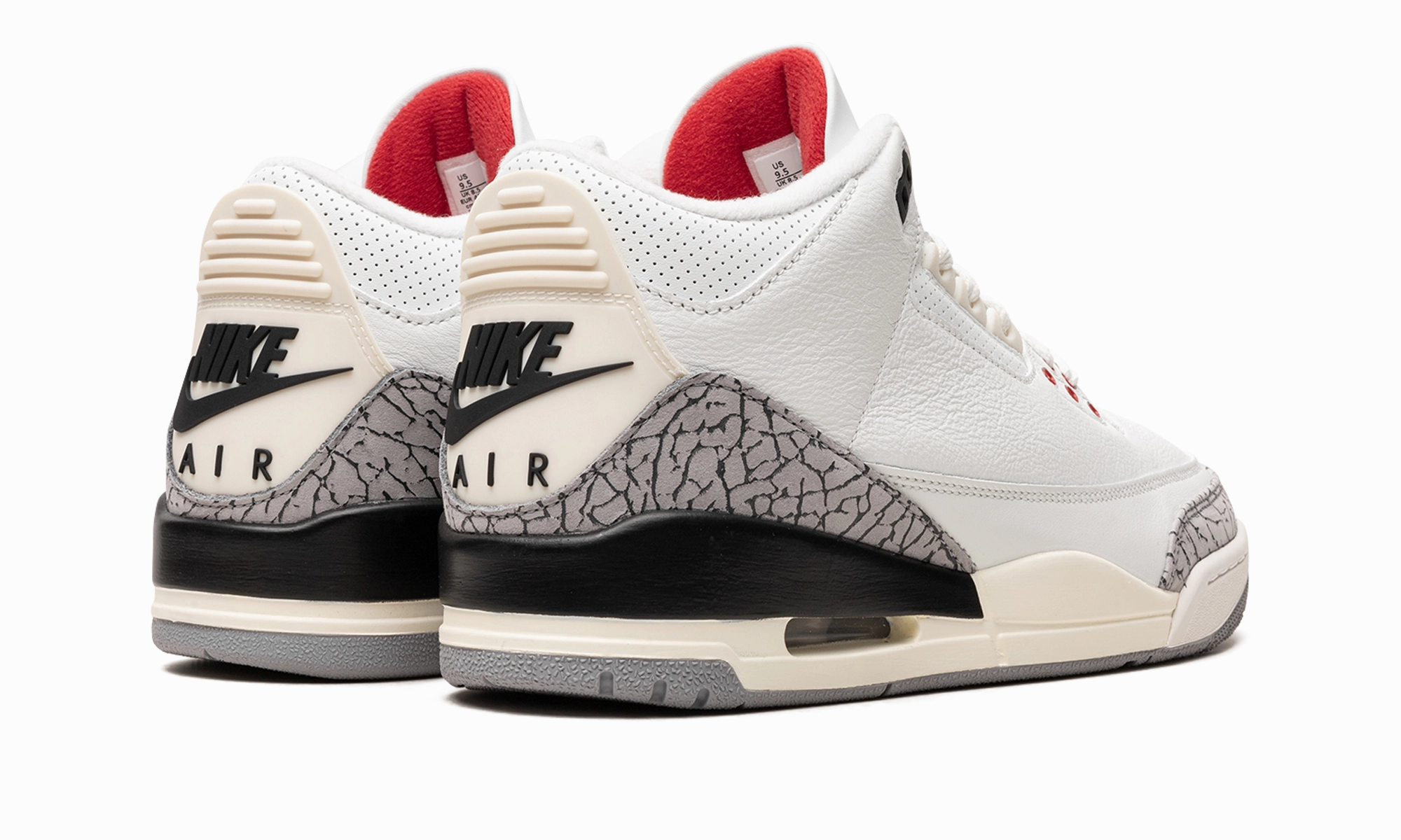 Quick Adjustment Ultra-soft performance Air Jordan 3 "White Cement Reimagined 2023"