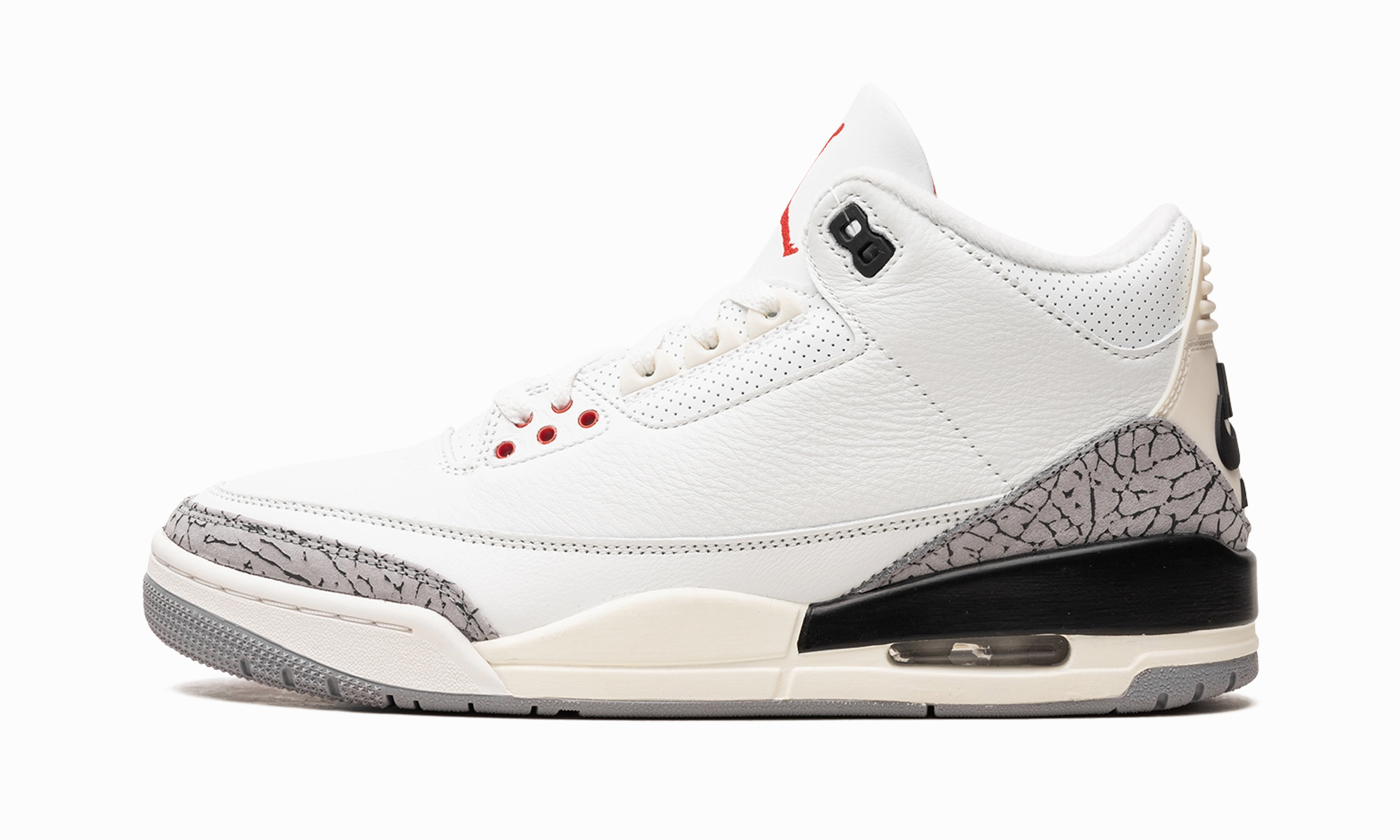 Air Jordan 3 "White Cement Reimagined 2023" All-day Grip