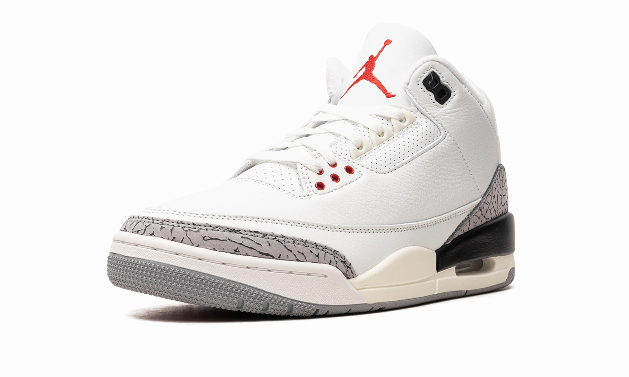 Supportive grip Lightweight Cushioning Air Jordan 3 "White Cement Reimagined 2023"