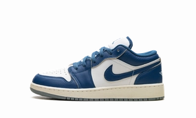 Outdoor Style Sculpted comfort Air Jordan 1 GS "Industrial Blue"
