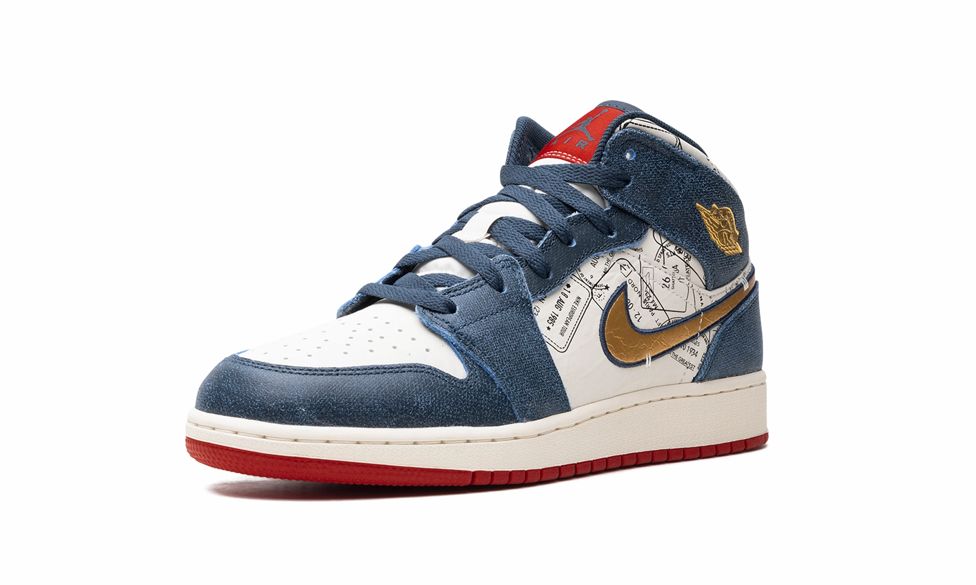 Motion Comfort Impact Step Air Jordan 1 Mid SE GS "Take Flight"